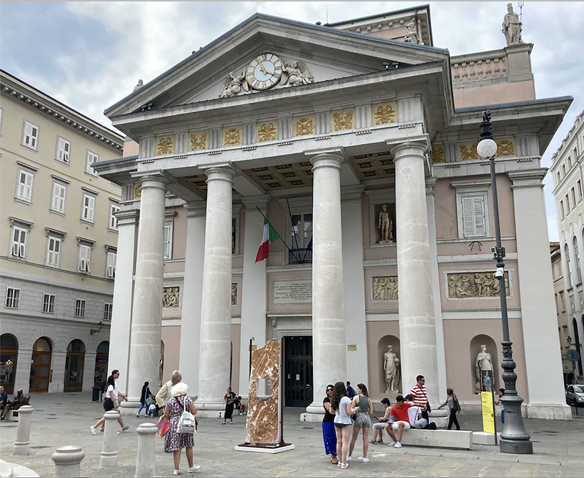 Camera di Commercio Trieste piazza della Borsa - Festival del Vento e della Pietra
