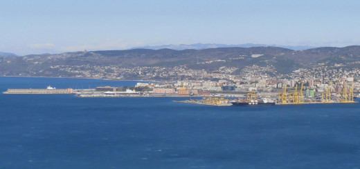 Porto di Trieste - panorama