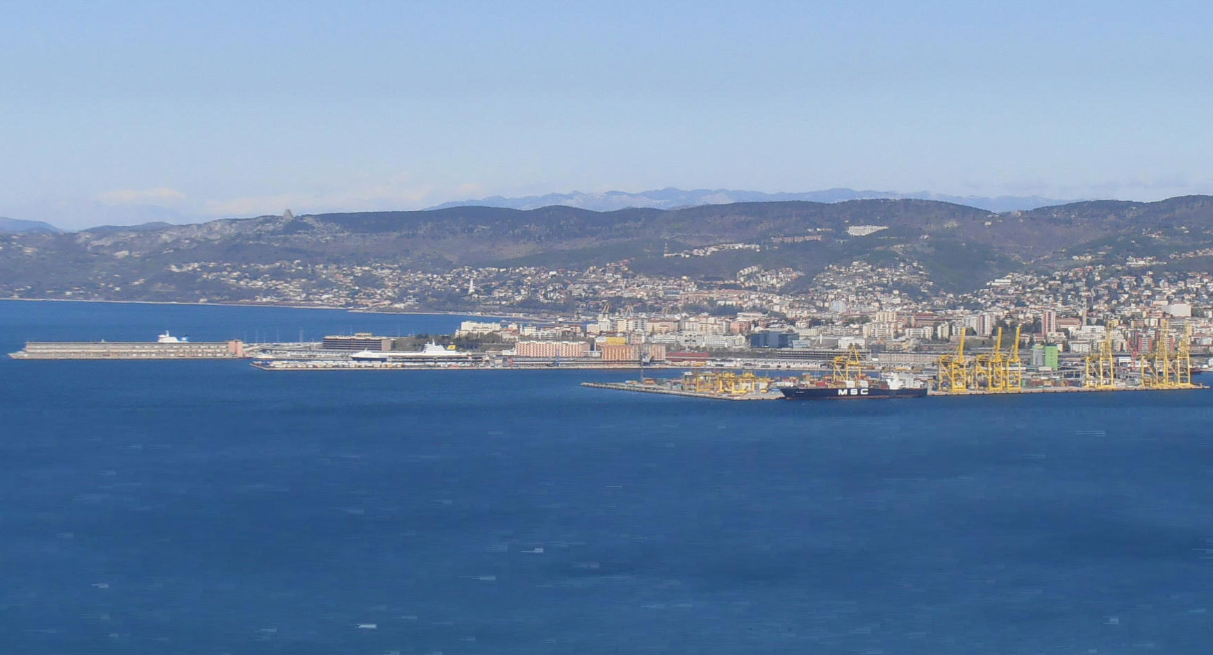 Porto di Trieste - panorama