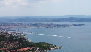 Trieste golfo e porto