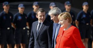 vertice Balcani Trieste 12 luglio 2017 Macron Merkel Gentiloni