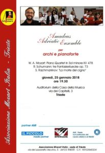 Amadeus concerto Casa della Musica
