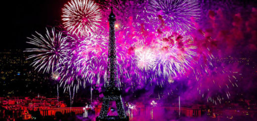 Parigi fuochi d'artificio