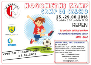 NK Kras Kamp Camp calcistico Repen Monrupino