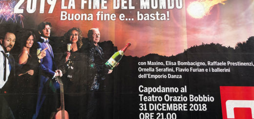 Capodanno 2019 La Contrada Teatro Orazio Bobbio Maxino Fòavio Furian