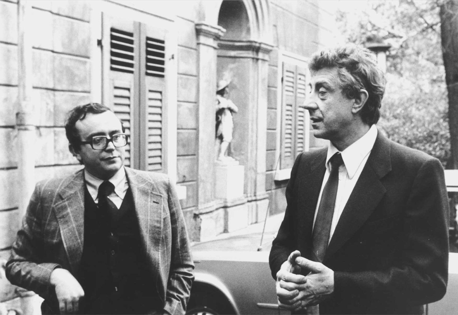 Michele Zanetti e Franco Basaglia - foto Claudio Ernè