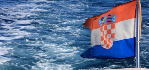 bandiera croata Croazia