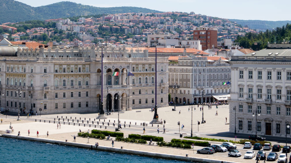 piazza Unità piaza Grande Trieste