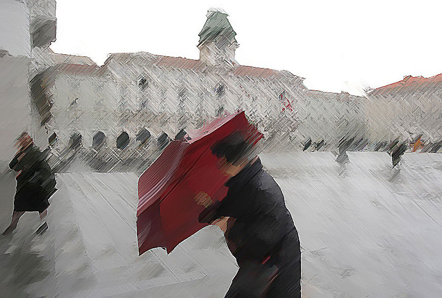 pioggia Trieste