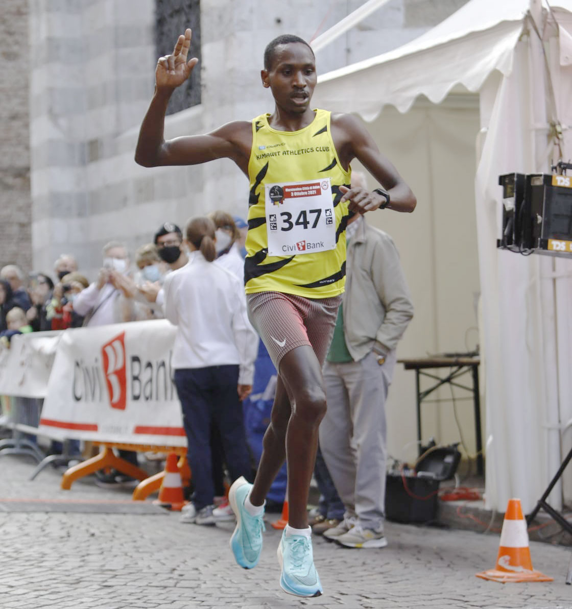 Aggrey Kiprotich Rono - Maratonina di Udine 2021