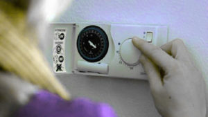 accensione riscaldamento termostato