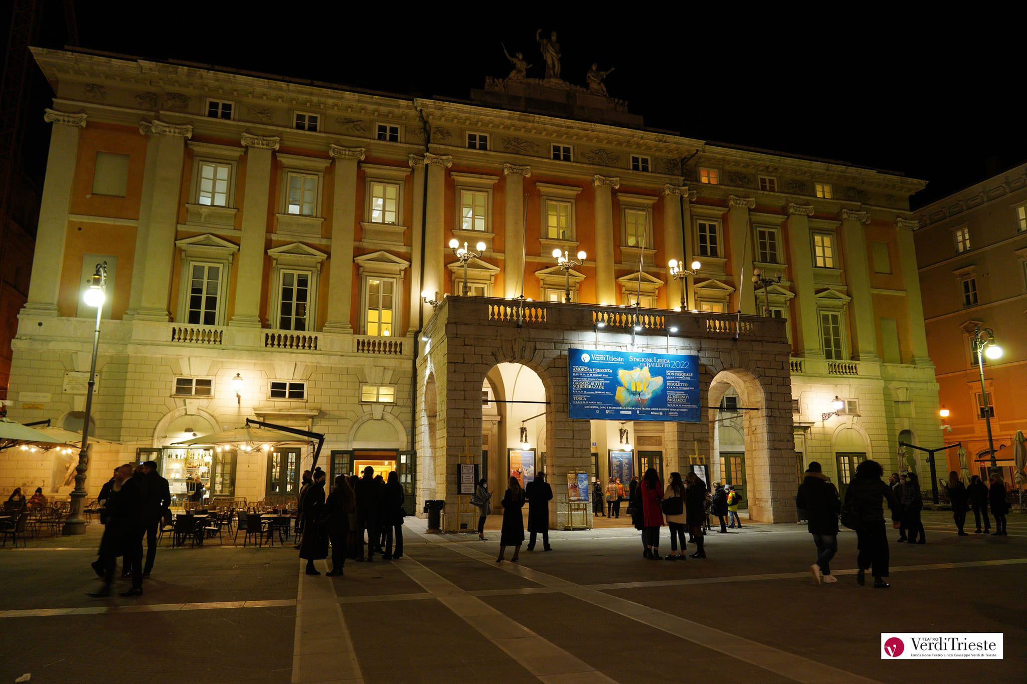 Teatro Verdi di Trieste esterno 2022