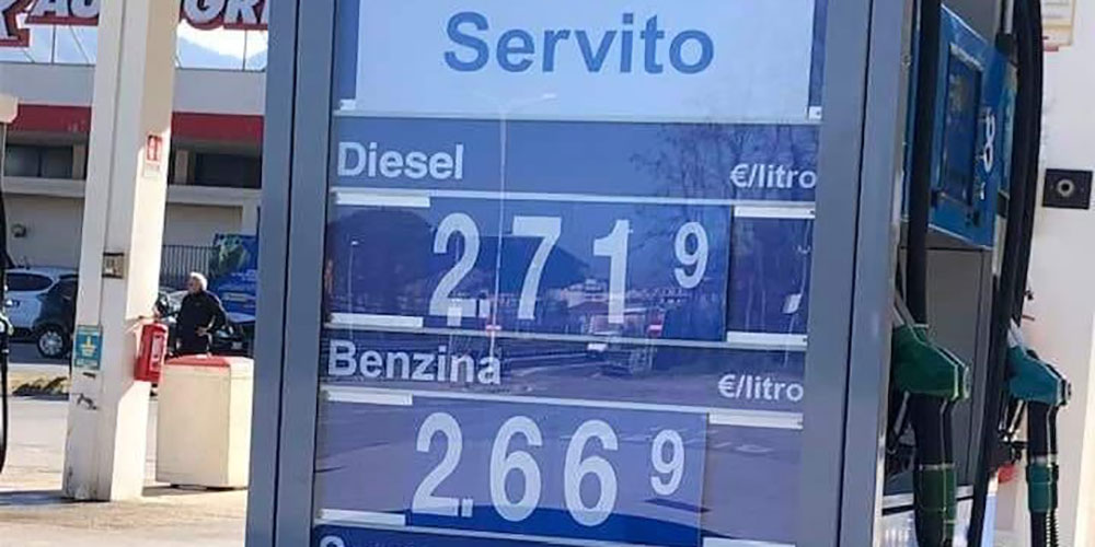 prezzi carburante gonfiati