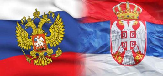 bandiera serbia russia