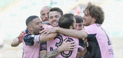 Palermo calciatori vittoriosi