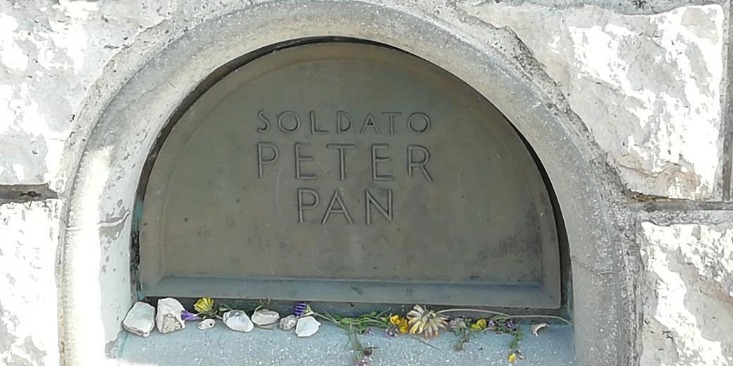 Sacrario del Monte Grappa soldato Peter Pan