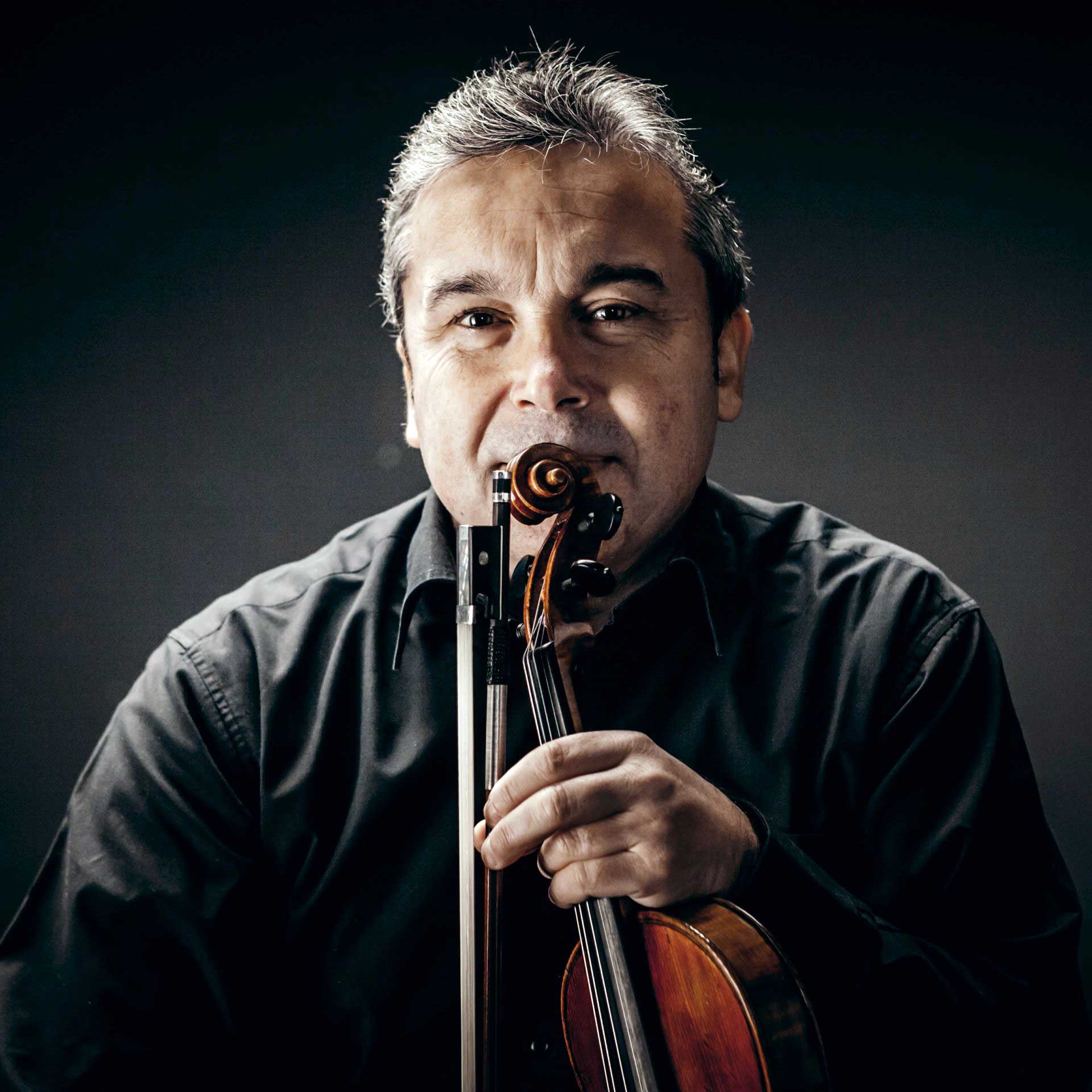 il violinista Glauco Bertagnin (archivio de I Virtuosi Italiani)