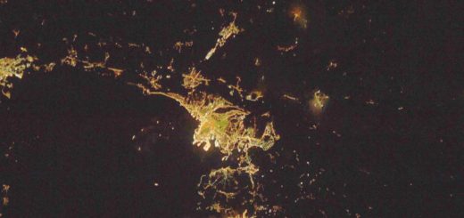 Trieste dallo spazio