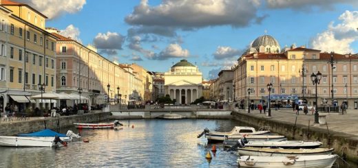 Trieste Ponterosso Canal Grande - dizionario triestino