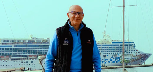 Giorgio Cecco e nave da crociera