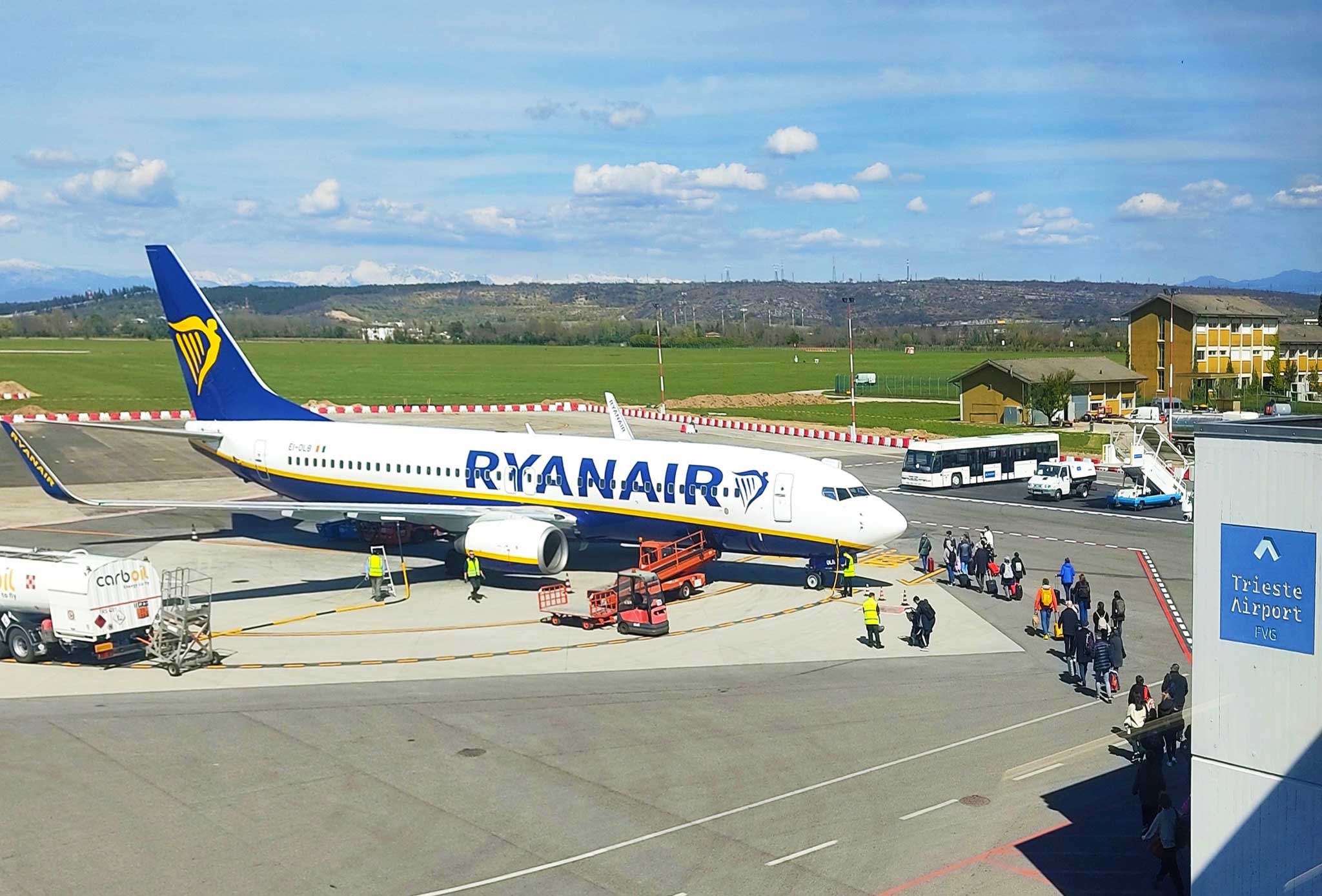 Ryanair Ronchi Trieste Airport
