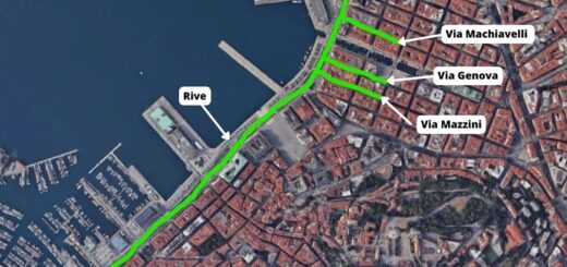 strade chiuse Re Carnival 2023 a Trieste