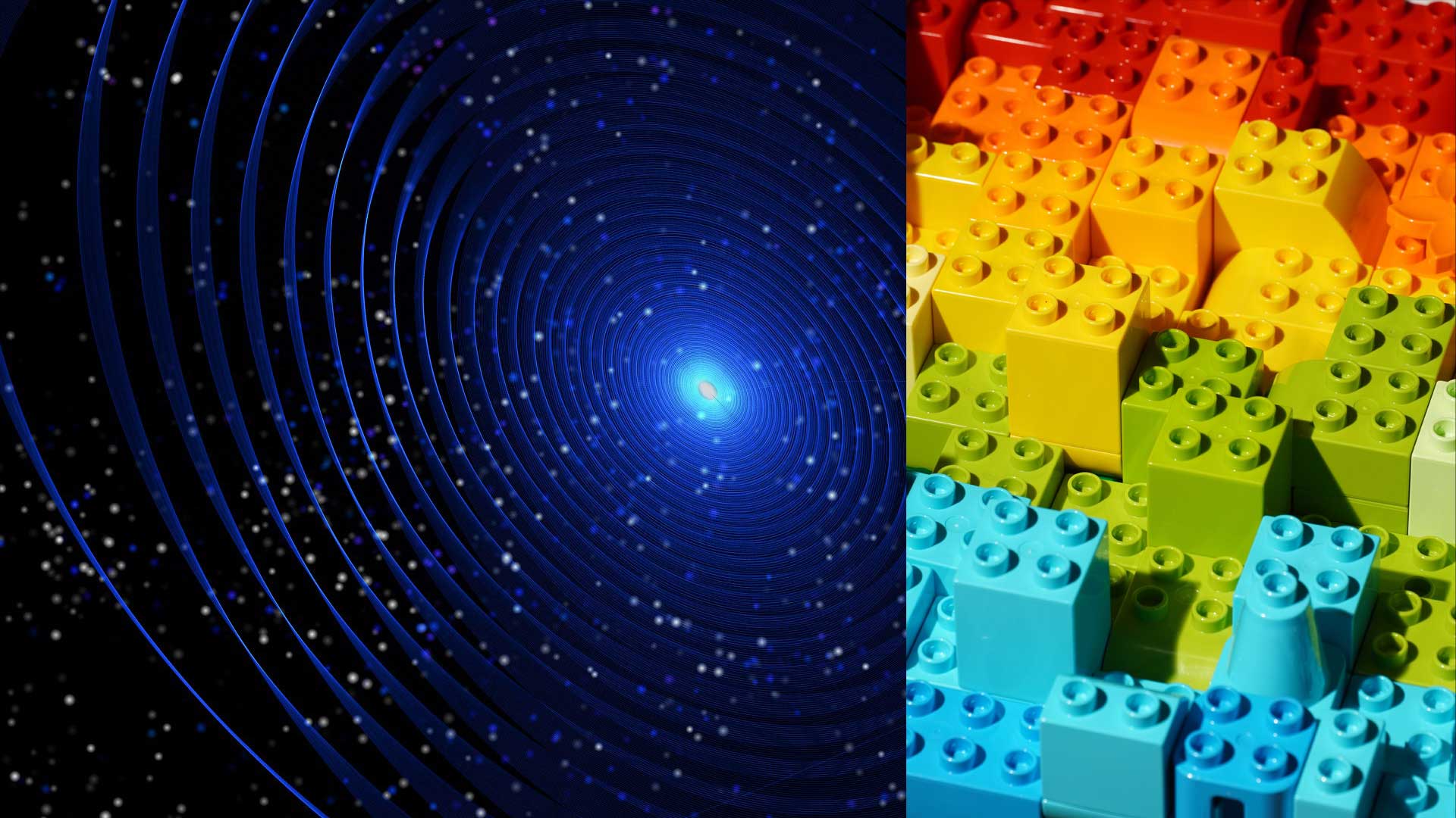 Immaginario Scientifico di Trieste particelle dell'Universo come il Lego