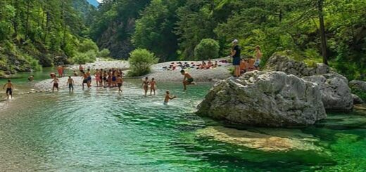 spiagge smeraldine del fiume Meduna - Pordenone