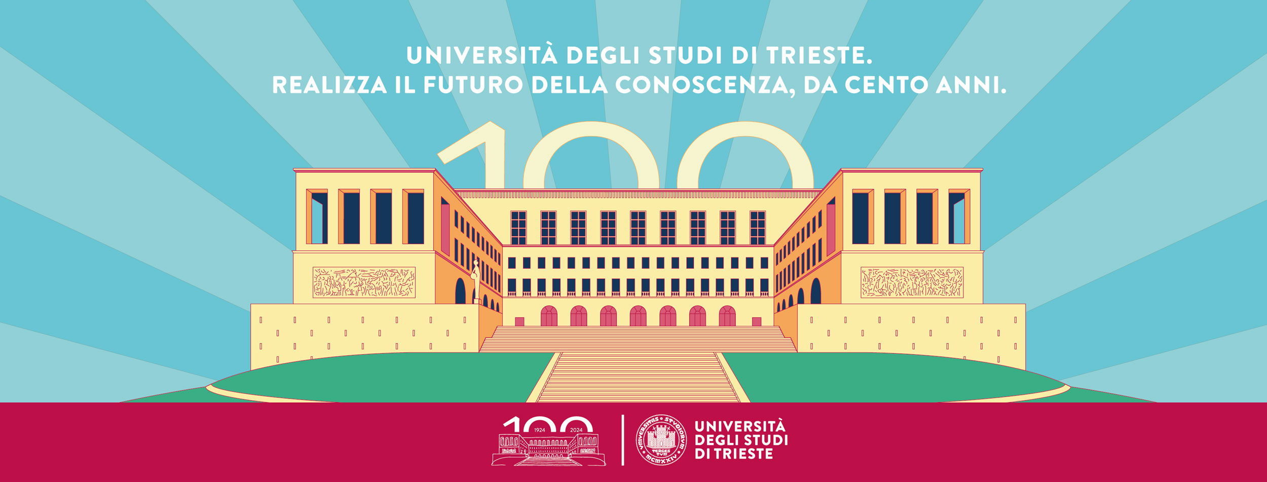 Università di Trieste - UniTS - centenario 100 anni