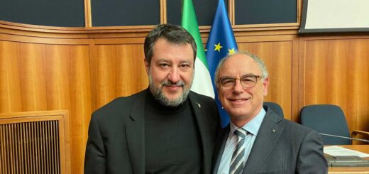 Riccardo Novacco e Matteo Salvini