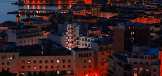 Trieste luci in città