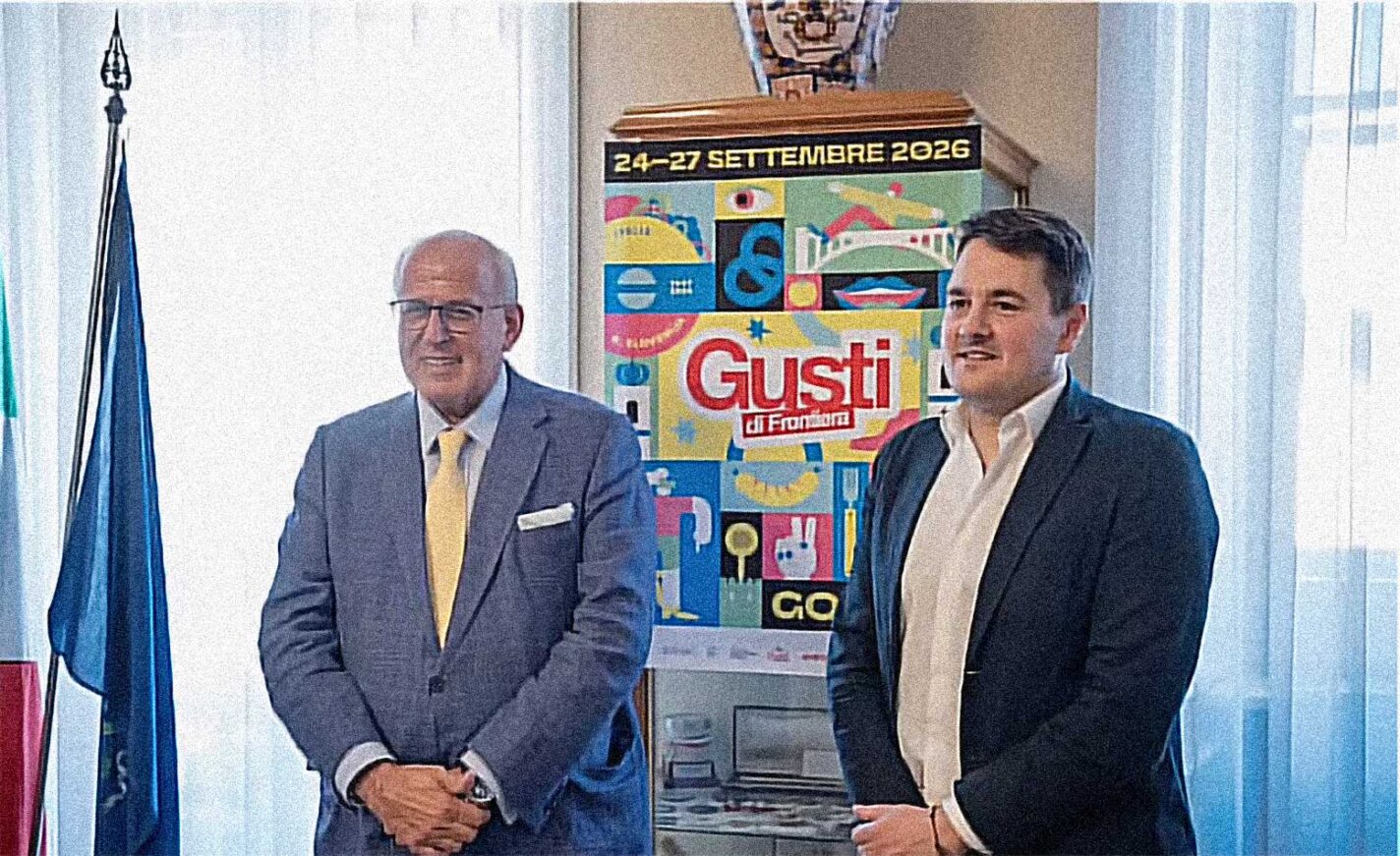 presentazione Gusti di Frontiera 2026 a Gorizia con Rodolfo Ziberna
