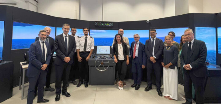 Accademia Nautica - Visita della delegazione del Ministero della Difesa ai simulatori