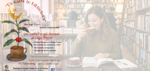 un caffe in biblioteca