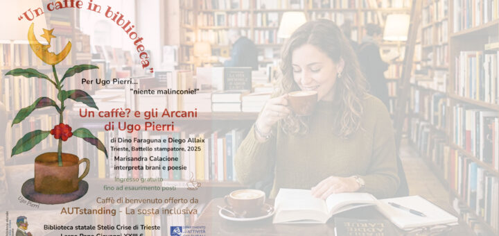 un caffe in biblioteca