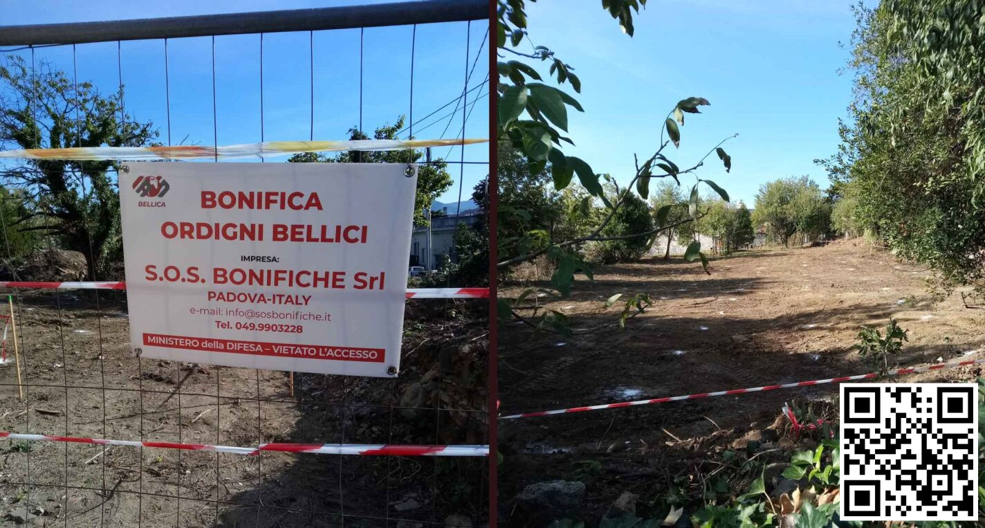 bonifica ordigni bellici Servola Trieste