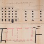 4) Progetto per la costruzione di un nuovo fabbricato per uso della raffineria di Zucheri, 1838. Archivio di Stato di Gorizia, Archivio Storico del Comune di Gorizia.